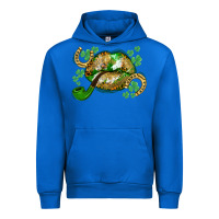 Cobalt St. Patrick's Day lips Urban Hoodie - CowGirlArtShop
