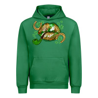 Emerald St. Patrick's Day lips Urban Hoodie - CowGirlArtShop