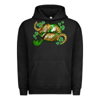 Pigment Black St. Patrick's Day lips Urban Hoodie - CowGirlArtShop