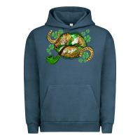 Pigment Midnight Navy St. Patrick's Day lips Urban Hoodie - CowGirlArtShop