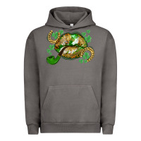 Pigment Tornado St. Patrick's Day lips Urban Hoodie - CowGirlArtShop