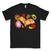 Black empanadas roses onion lime and avocado Classic Tee - AdoDesignShop
