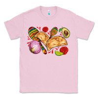 Bubblegum Pink empanadas roses onion lime and avocado Classic Tee - AdoDesignShop