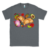 Charcoal Heather empanadas roses onion lime and avocado Classic Tee - AdoDesignShop