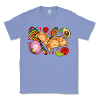 Colony Blue empanadas roses onion lime and avocado Classic Tee - AdoDesignShop