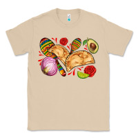 Mushroom empanadas roses onion lime and avocado Classic Tee - AdoDesignShop