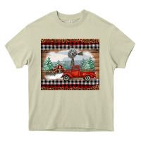 Mossy Christmas farm and truck Heavy Core Tee - RanaPortraitStore