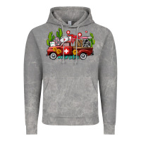 Cloud Rock ma medical assistant nurse truck with cactus and sunflowers Vintage Hoodie - AdoDesignShop
