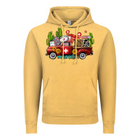 Vintage Mustard ma medical assistant nurse truck with cactus and sunflowers Vintage Hoodie - AdoDesignShop