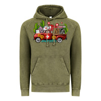 Vintage Olive ma medical assistant nurse truck with cactus and sunflowers Vintage Hoodie - AdoDesignShop