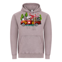 Vintage Zinc ma medical assistant nurse truck with cactus and sunflowers Vintage Hoodie - AdoDesignShop