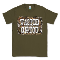 Western Wasted On You Background Classic Tee | Teevron