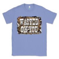 Colony Blue Western Wasted On You Background Classic Tee - LillyAllenDesigns
