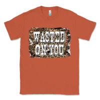 Copper Western Wasted On You Background Classic Tee - LillyAllenDesigns
