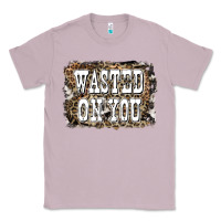 Lilac Western Wasted On You Background Classic Tee - LillyAllenDesigns