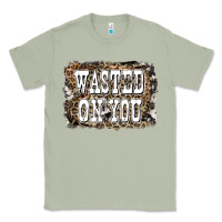 Matcha Western Wasted On You Background Classic Tee - LillyAllenDesigns