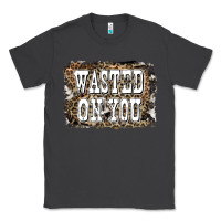 Smoke Western Wasted On You Background Classic Tee - LillyAllenDesigns