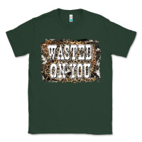 Sports Green Western Wasted On You Background Classic Tee - LillyAllenDesigns