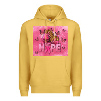 Antique Gold hope cancer nails Premium Hoodie - NancyCooperArtShop