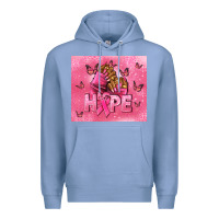 Colony Blue hope cancer nails Premium Hoodie - NancyCooperArtShop
