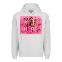 Dove Grey hope cancer nails Premium Hoodie - NancyCooperArtShop