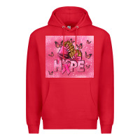 Red hope cancer nails Premium Hoodie - NancyCooperArtShop
