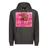 Smoke hope cancer nails Premium Hoodie - NancyCooperArtShop