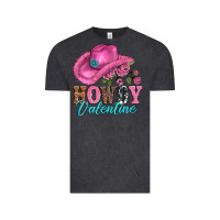 Vintage Black valentines day cowgirl hat and howdy Vintage Tee - AdoDesignShop