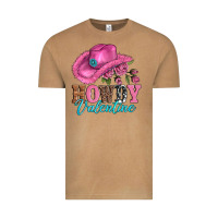 Vintage Camel valentines day cowgirl hat and howdy Vintage Tee - AdoDesignShop