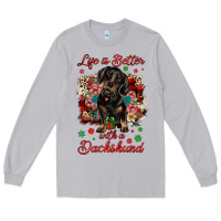 Moon Dust Christmas life is better with a dachshund Long Sleeve Tee - JahusDesignShop