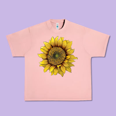 Sunflower Urban Heavy Tee Designed By Artiststas