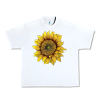 White sunflower Urban Heavy Tee - Artiststas