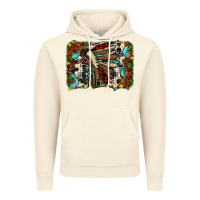Vintage Artic christmas indian headdress Vintage Hoodie - JahusDesignShop