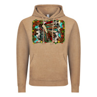 Vintage Coffee christmas indian headdress Vintage Hoodie - JahusDesignShop