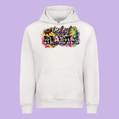 Inked Mama Mother's Day Urban Hoodie Designed By Howdyjamesfarm