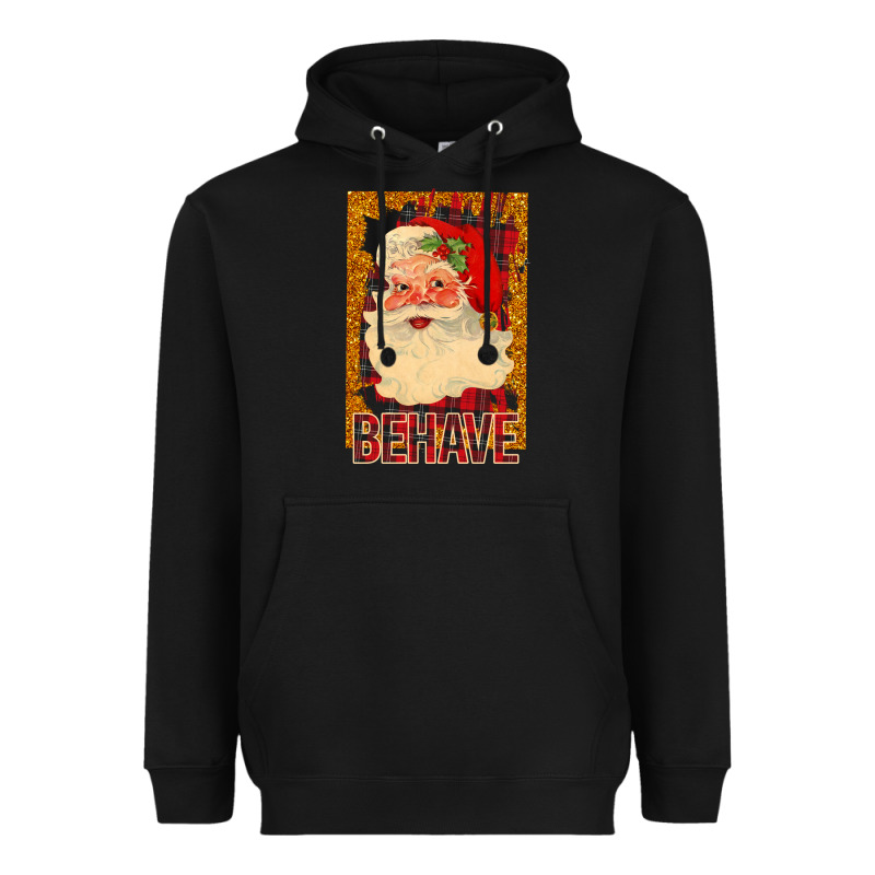 Behave Santa Heavyweight Hoodie by Bettercallsaul | Teevron
