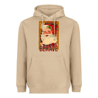 Mushroom Behave Santa Heavyweight Hoodie - Bettercallsaul