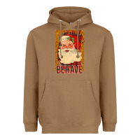 Toasted Coconut Behave Santa Heavyweight Hoodie - Bettercallsaul
