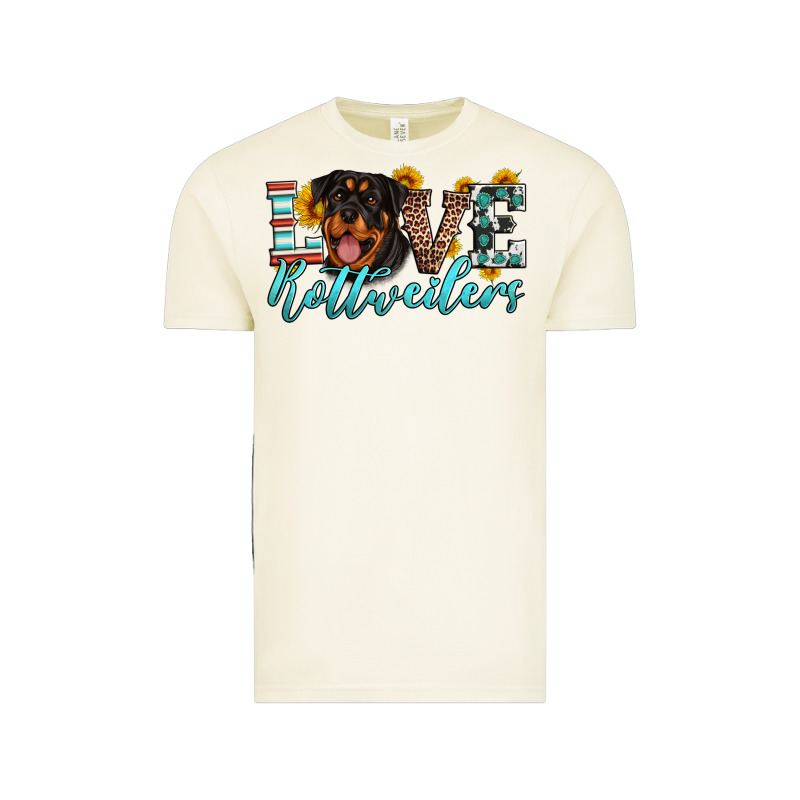 Love Rottweilers Vintage Tee by Artiststas | Teevron