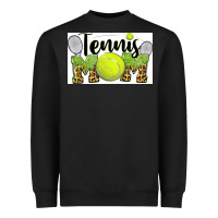 Black tennis mom Heavyweight Sweatshirt - BarkalooDesign