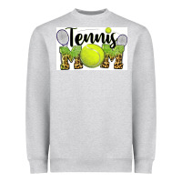 Heather Grey tennis mom Heavyweight Sweatshirt - BarkalooDesign
