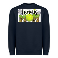 Navy tennis mom Heavyweight Sweatshirt - BarkalooDesign