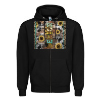 Black Senior 2023 western Zipper Hoodie - NancyCooperArtShop
