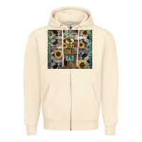 Sandshell Senior 2023 western Zipper Hoodie - NancyCooperArtShop