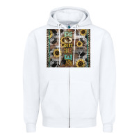 White Senior 2023 western Zipper Hoodie - NancyCooperArtShop