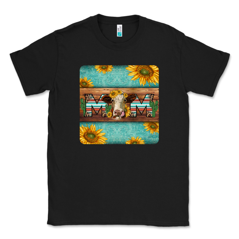 Hereford Cattle Mom Coaster Classic Tee by Jasminsmagicworld | Teevron