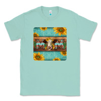 Seafoam hereford cattle mom coaster Classic Tee - Jasminsmagicworld