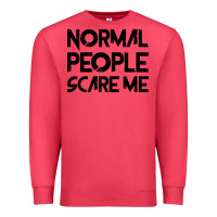 Cardinal Normal People Scare Me Premium Sweatshirt - Bettercallsaul