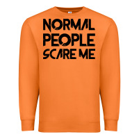 Carrot Normal People Scare Me Premium Sweatshirt - Bettercallsaul