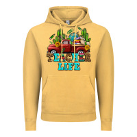 Vintage Mustard teacher life western truck and books Vintage Hoodie - AdoDesignShop
